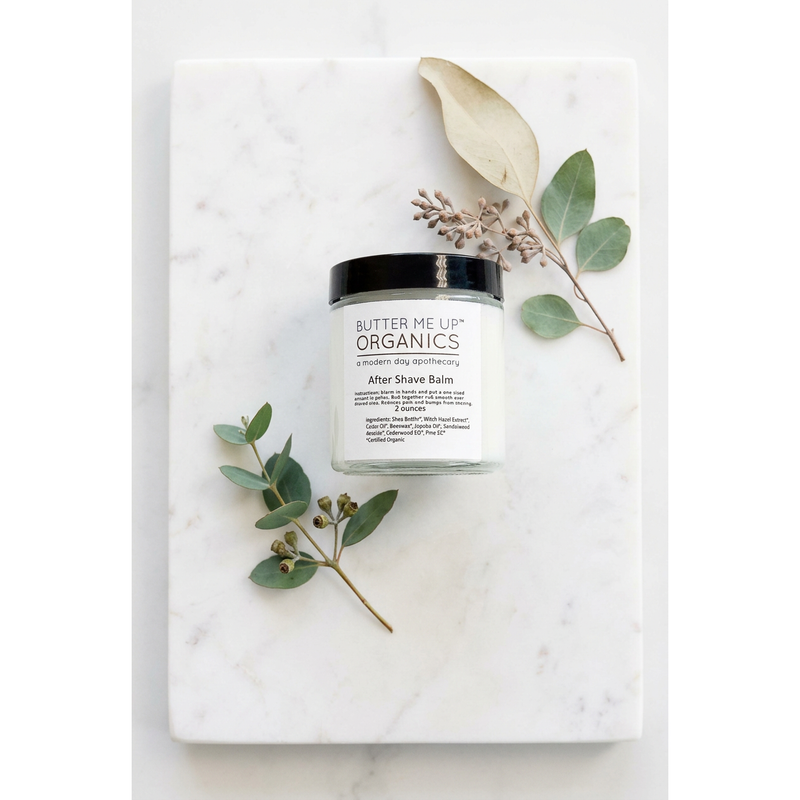 Butter Me Up Organics Organic After Shave Balm Face Lavender
