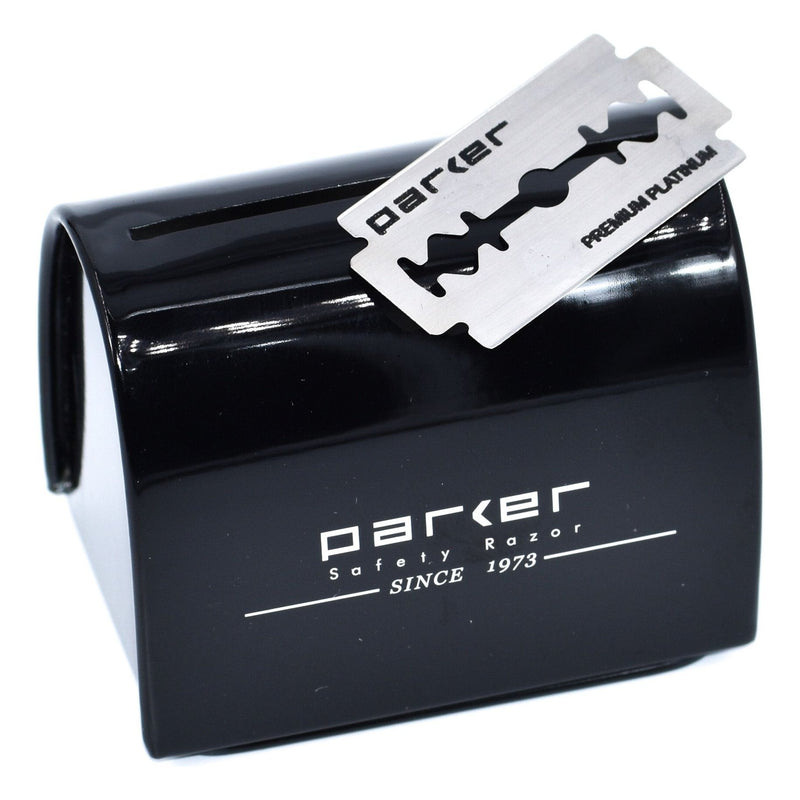 Parker Parker Blade Disposal Bank Razor Disposal Bank White Smoke