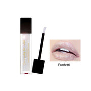 EpiLynx Color Intense Liquid Lipsticks & High Shine Lip Glosses – Vegan, Gluten-Free, Long-Wear Black Funfetti (Gloss)