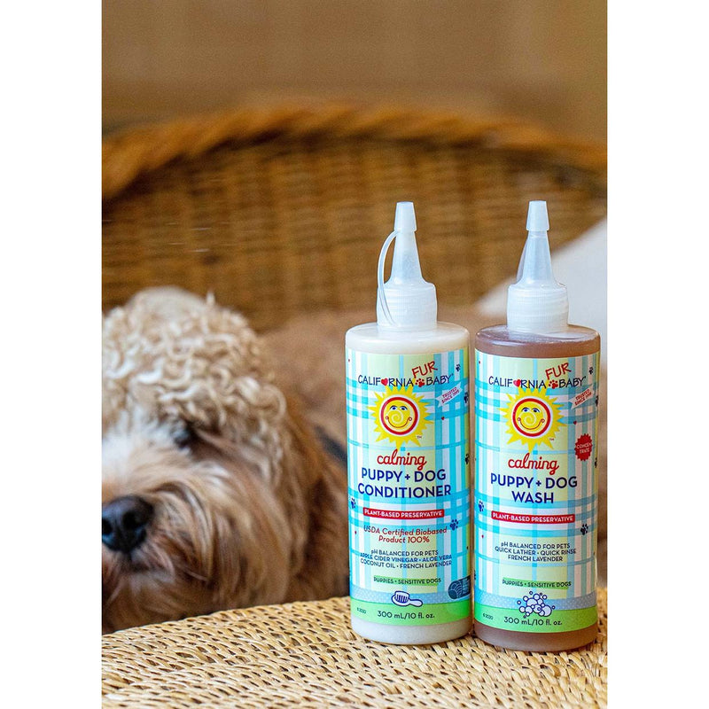 California Baby Calming™ Puppy + Dog Wash & Conditioner Set Fur Baby Sienna