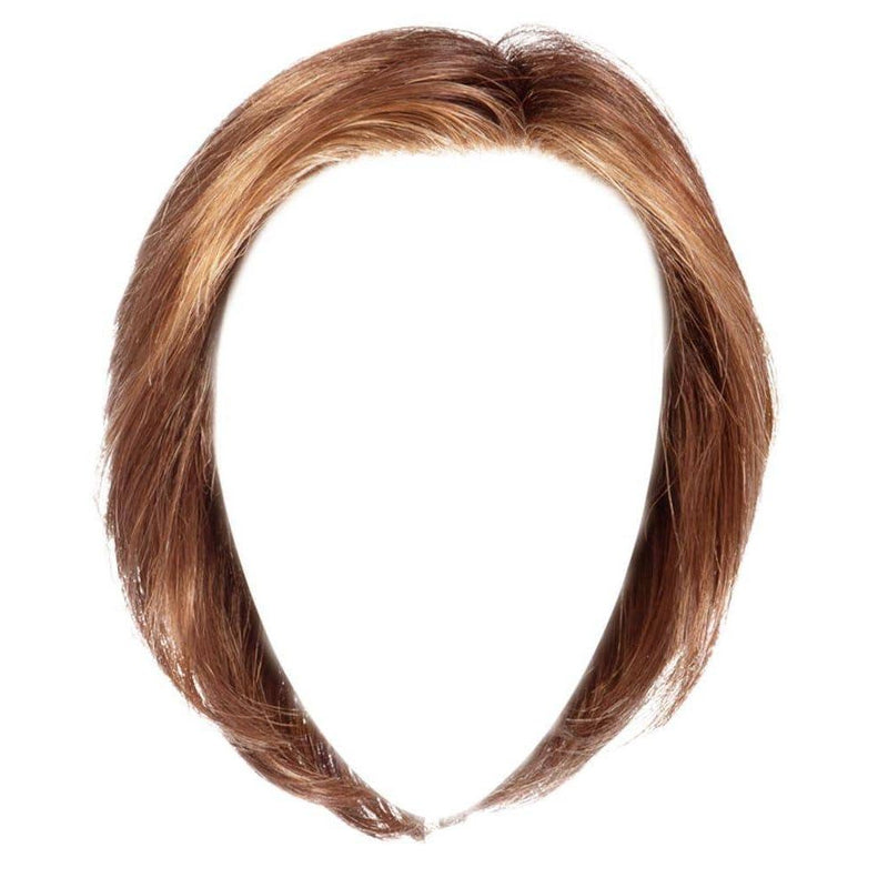 VIP Extensions Gabor All Too Well Layered Chin-Length Wig, Textured Chic Cut Hair Wig by Hairuwear, Average Cap, Gl14-22 Sandy Blonde Wig White Smoke