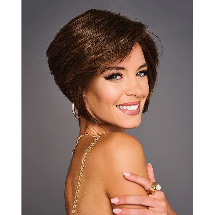 VIP Extensions Gabor Best in Class Wig by Hairuwear Wig Dim Gray GF4-10SS SS Iced Java