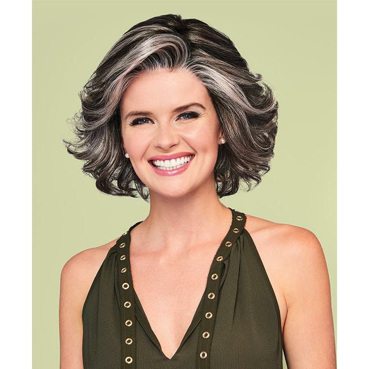 VIP Extensions Gabor High Impact Wig Gray GL2-6 Black Coffee / Average,GL2-6 Black Coffee / Large,GL4-8 Dark Chocolate / Average,GL4-8 Dark Chocolate / Large,GL6-30 Mahogany / Average,GL6-30 Mahogany / Large,GL8-10 Dark Chestnut / Average,GL8-10 Dark Chestnut / Large,GL8-29 Hazelnut / Average,GL8
