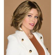 VIP Extensions Gabor Unspoken Wig, GL15-26SS SS Buttered Toast Wig Rosy Brown