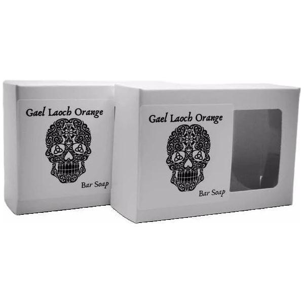 Murphy and McNeil Gael Laoch Orange Bar Soap - by Murphy and McNeil Bath Soap Dark Gray Two Bars (5.0oz x 2)
