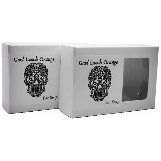 Murphy and McNeil Gael Laoch Orange Bar Soap - by Murphy and McNeil Bath Soap Dark Gray Two Bars (5.0oz x 2)