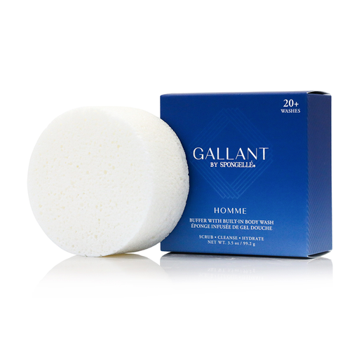 Spongellé 20+ Men's Gallant Buffer Body Wash Infused Buffer Lavender