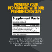 FreshCap Mushrooms Cordyceps Mushroom Extract Powder Powder Dark Slate Gray