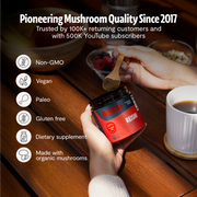FreshCap Mushrooms Organic Reishi Mushroom Powder Powder Black