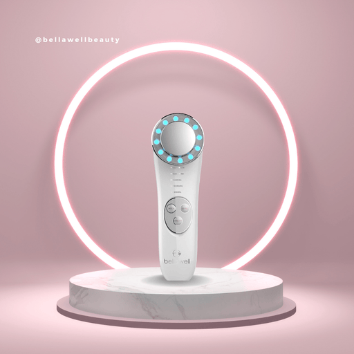 Bellawell Health Galvanic Face Massager by Bellawell face massager Dark Gray