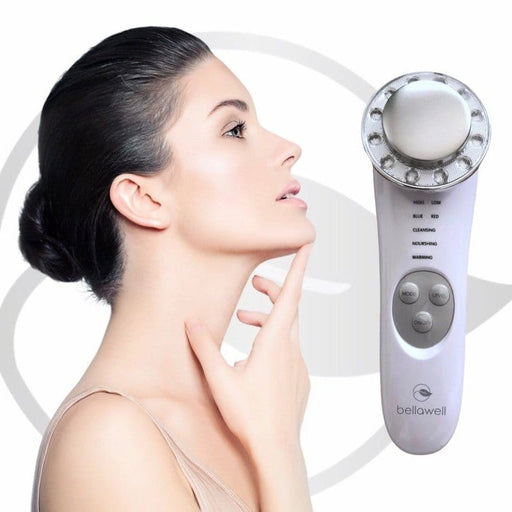 Bellawell Health Galvanic Face Massager by Bellawell face massager White Smoke