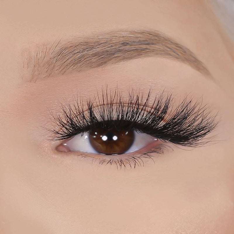 Lurella Cosmetics 3D Mink Eyelashes - Games False Eyelash Tan