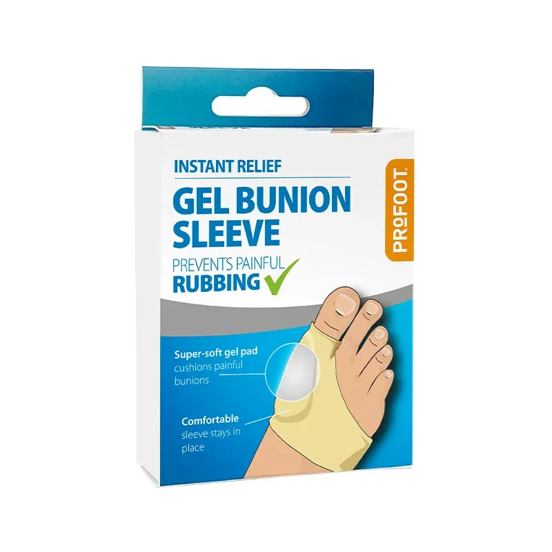 Profoot Profoot bunion sleeve gel medium Foot Care White Smoke
