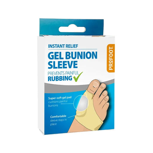 Profoot Profoot bunion sleeve gel medium Foot Care White Smoke