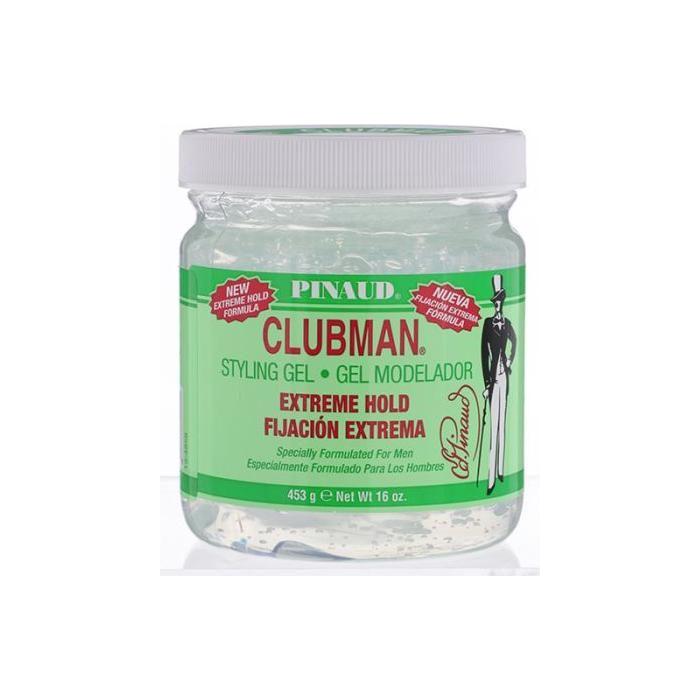 Clubman Pinaud Clubman Pinaud Extreme Hold Styling Gel 16 Oz Styling Gel Gray