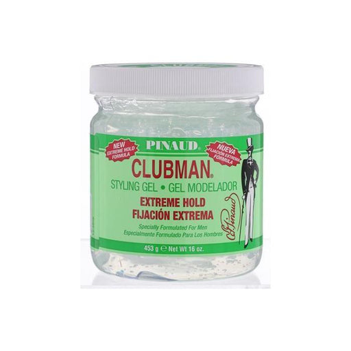 Clubman Pinaud Clubman Pinaud Extreme Hold Styling Gel 16 Oz Styling Gel Gray