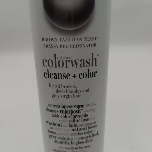 VIP Extensions Celeb Luxury Gem Lites Brown Tahitian Pearl Colorwash, 8.25 oz Shampoo Gray