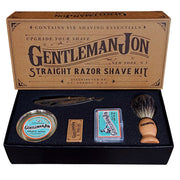 Gentleman Jon Gentleman Jon Straight Razor Shave Kit Black
