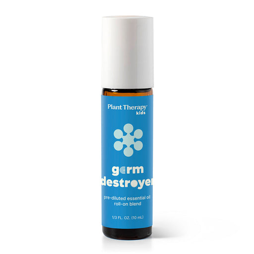 Plant Therapy Germ Destroyer Essential Oil Pre-Diluted Roll-On Essential Oil White Smoke 10 mL