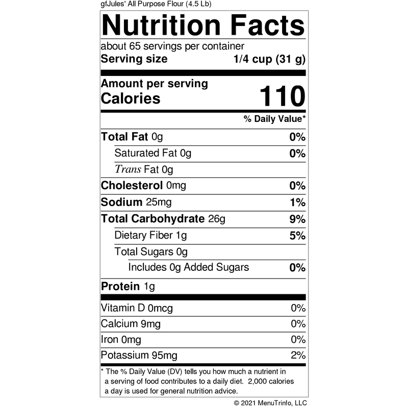 gfJules All Purpose Gluten Free Flour