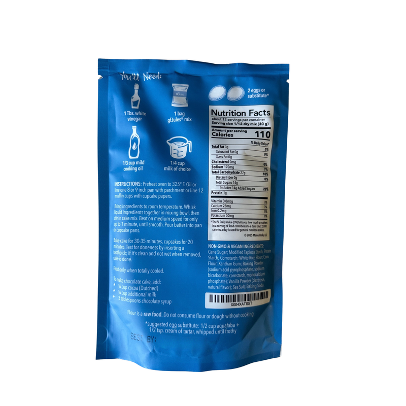 gfJules gfJules Gluten Free Birthday Cake Mix Food Items Dark Cyan Pack of 1,Case of 6