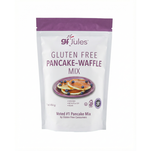 gfJules gfJules Gluten Free Pancake & Waffle Mix Lavender Pack of 1,Pack of 4,Case of 12,Personal Size,Personal Size Case of 6
