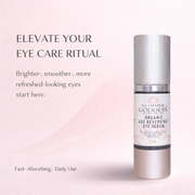 Glimmer Goddess® Organic Skin Care Organic Age Reversing Eye Serum – Instant Firming Treatment For Eyes Misty Rose