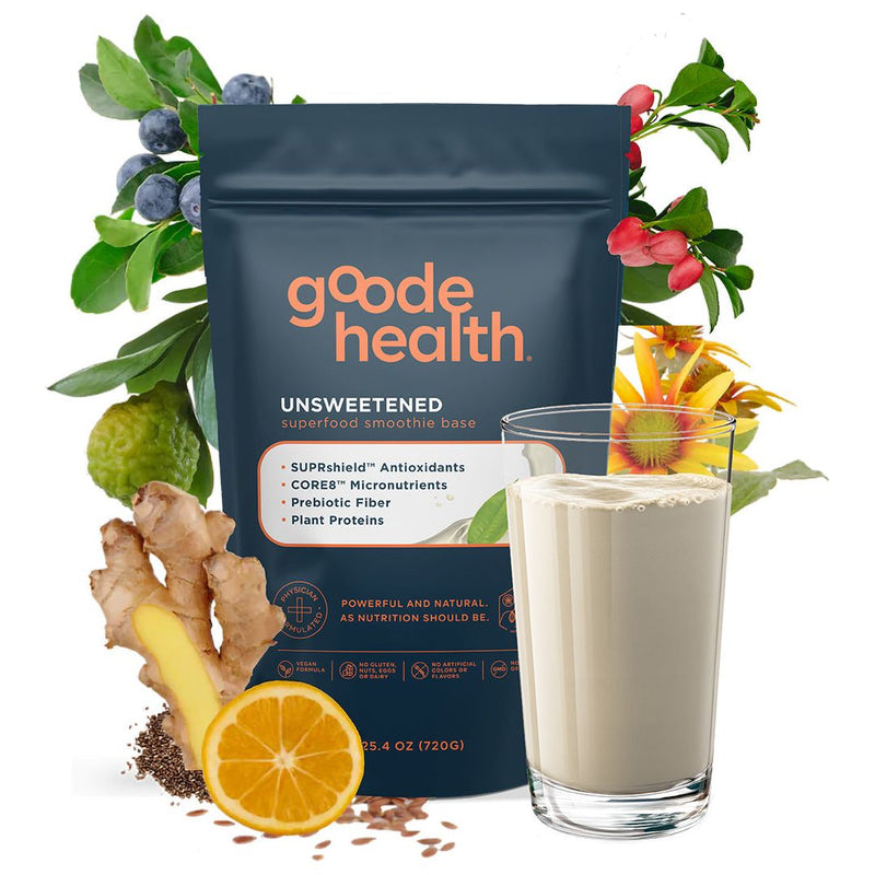 Goode Health Goode Health Superfood - Single Retail Powder Dark Slate Gray Unsweetened Smoothie Base