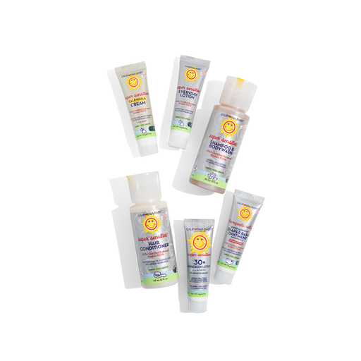 California Baby (No Fragrance) Super Sensitive™ Sample Pack Samples White Smoke