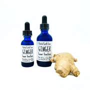 Rooted Earth Farm + Apothecary Ginger Tincture Tinctures + Capsules White Smoke 1 oz,2 oz