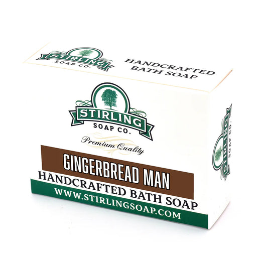 Stirling Soap Co. Stirling Soap Co. Gingerbread Man Bath Soap 5.5 Oz Bath Soap White Smoke