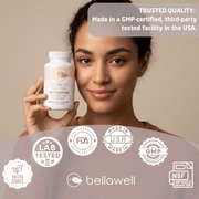 Bellawell Health Ginkgo Biloba Formula by Bellawell Capsules Tan