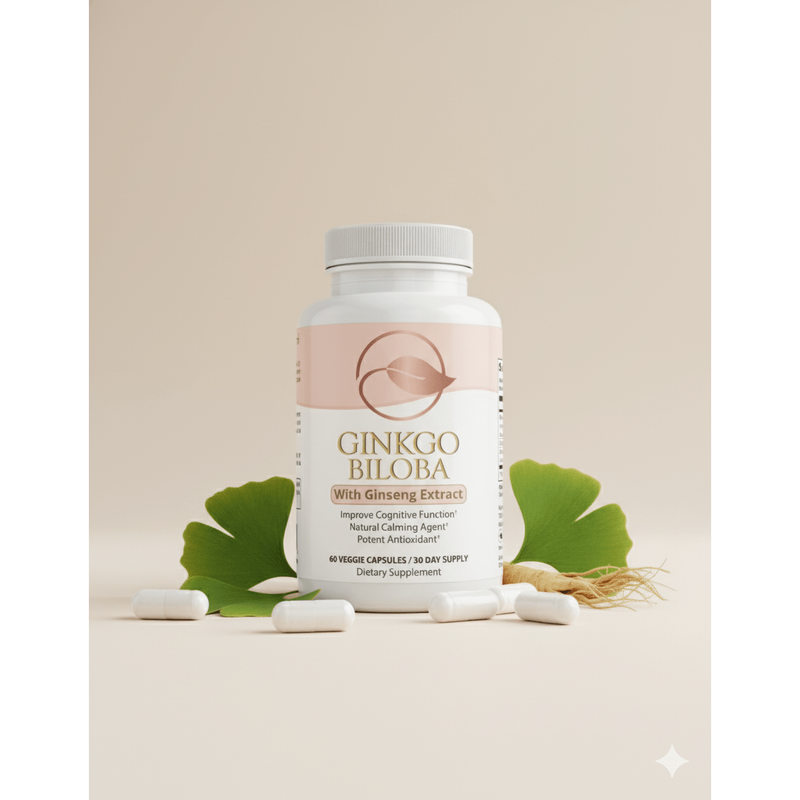 Bellawell Health Ginkgo Biloba Formula by Bellawell Capsules Gray