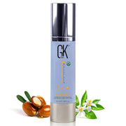 VIP Extensions GK Hair Global Keratin Leave-In Cashmere, 1.69 fl oz (50 ml) Leave-In Conditioner White Smoke