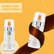 VIP Extensions GK Hair Global Keratin Leave-In Conditioner Hair Spray, 4 fl oz Leave-In Conditioner Sandy Brown