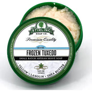 Stirling Soap Co Stirling Soap Co. Frozen Tuxedo Glacial Shaving Collection Shaving Set Dark Slate Gray Shaving Soap 5.8oz