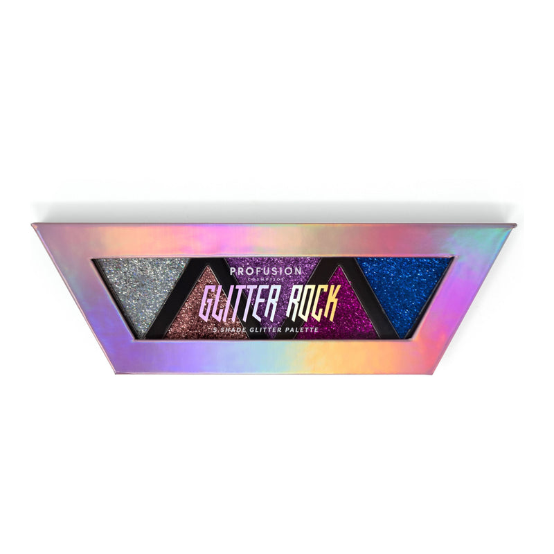 Profusion Cosmetics Glitter Rock Palette Eyes Thistle