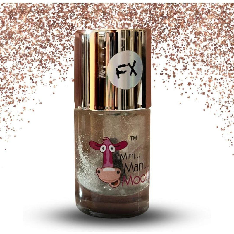 minimanimoo Mirror Mirror™ Fx Holographic Top Coat Top Coats Rosy Brown
