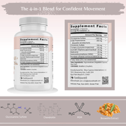 Bellawell Health Glucosamine Sulfate - Healthy Joints by Bellawell Capsules Dark Gray