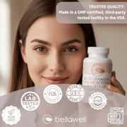 Bellawell Health Glucosamine Sulfate - Healthy Joints by Bellawell Capsules Rosy Brown