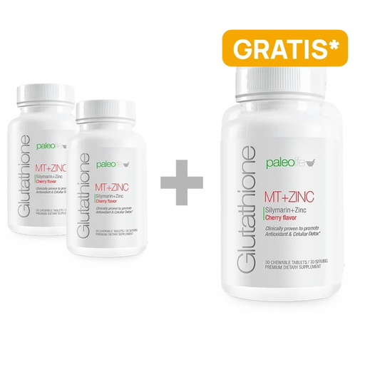 Paleolife Glutathione  MT + Zinc LIPOSOMAL GLUTATION Black 3x2