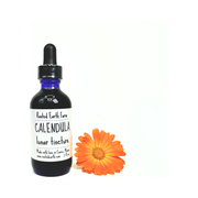 Rooted Earth Farm + Apothecary Calendula Tincture Tinctures + Capsules White Smoke 2 oz