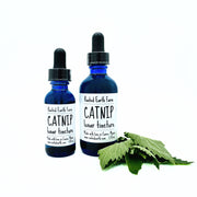 Rooted Earth Farm + Apothecary Catnip Tincture Tinctures + Capsules White Smoke 1 oz,2 oz