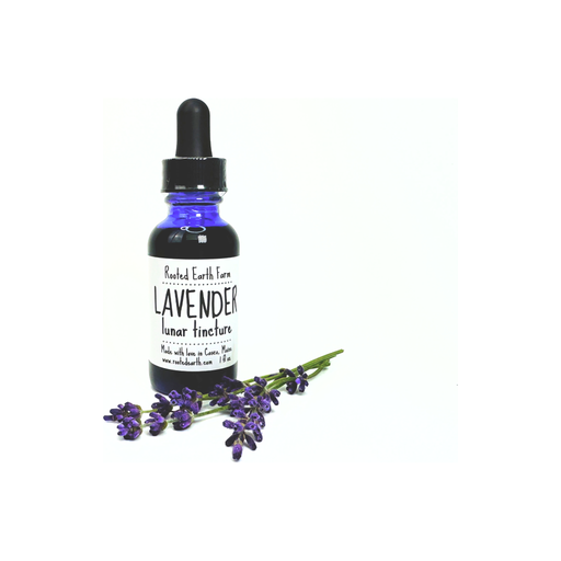 Rooted Earth Farm + Apothecary Lavender Tincture Tinctures + Capsules White Smoke 1 oz