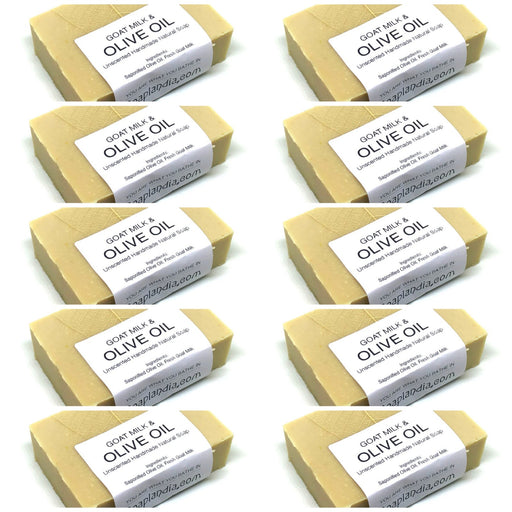 Soaplandia Soap Store 10 Pack Special / Goat Milk White Smoke Goat Milk & Olive Oil,Goat Milk & Olive Oil + Oatmeal
