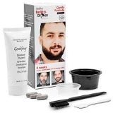 VIP Extensions Godefroy Barber's Choice 3-Application Beard & Mustache Dye – Dark Brown Beard Color White Smoke