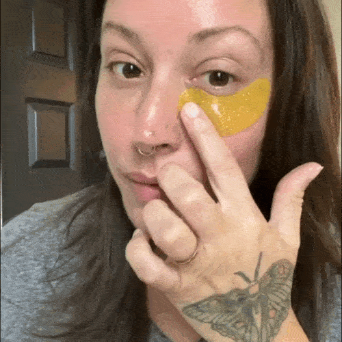 Maree 24K Gold Anti-Aging Eye Patches Dark Slate Gray 1 item - Complete your routine,2 items - Good choice,3 items - Best price