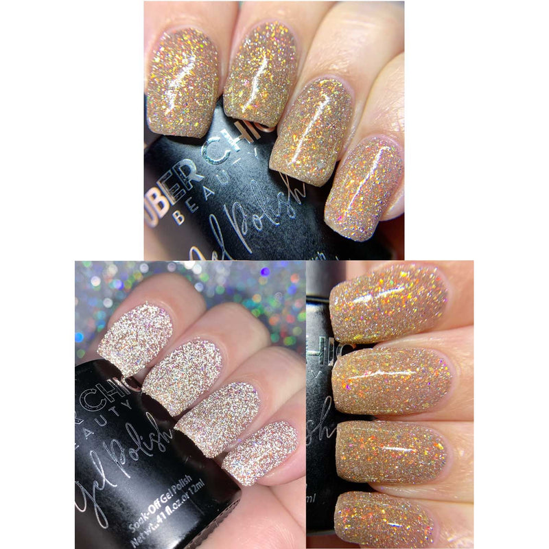UberChic Beauty Auburn Skies - Iridescent Reflective Gel Polish Gel Polish Rosy Brown