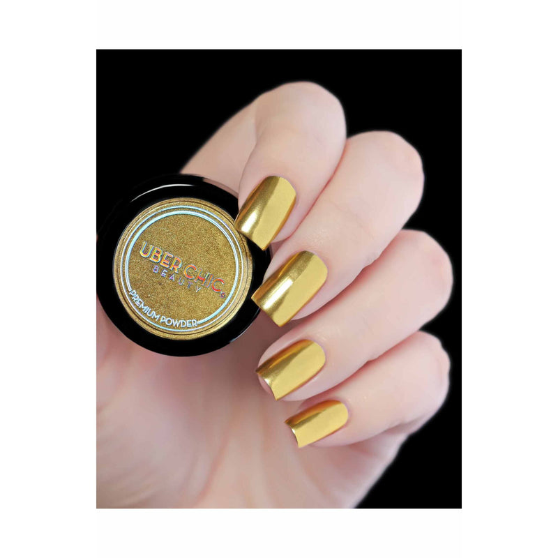 UberChic Beauty True Gold Chrome Powder Tan