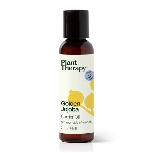 Plant Therapy Golden Jojoba Carrier Oil Body Care Beige 2 oz